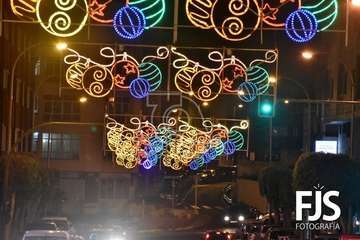 Telde se pone en modo navideño con el encendido de sus luces/Francisco Javier Santana.
